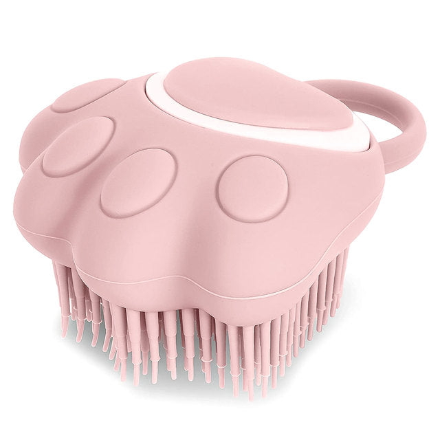 Silicone Brush with Shampoo Dispenser