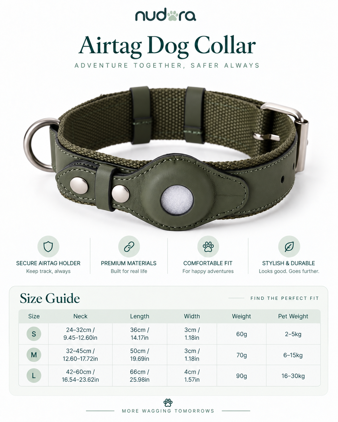 Airtag Dog Collar