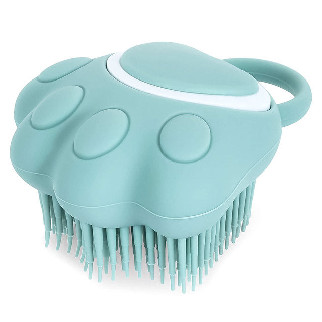 Silicone Brush with Shampoo Dispenser